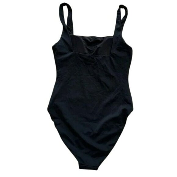 Andie Swim The Miami Square Neck Black Medium One-Piece Swimsuit NWT - Picture 7 of 7